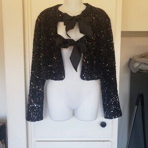 H & M Sequin Jacket Size XS